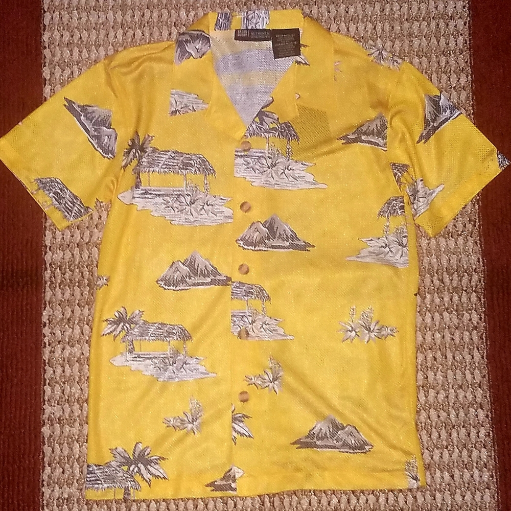 Boys Mesh Camp Shirt